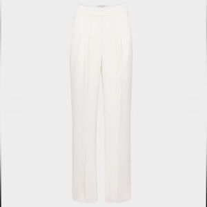 Aritzia effortless pant curve fit crepette pant in light birch